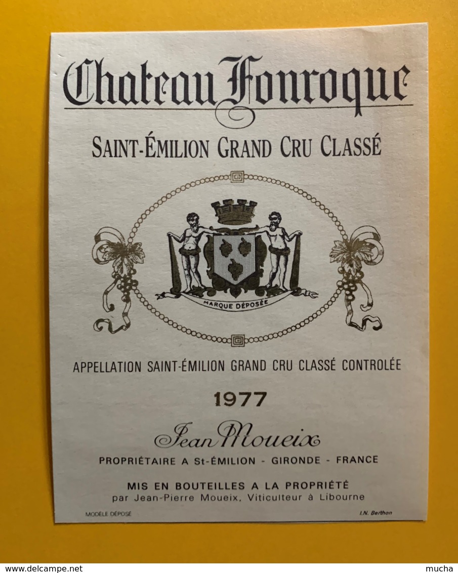 9916 - Château Fonroque 1977 Saint-Emilion - Bordeaux