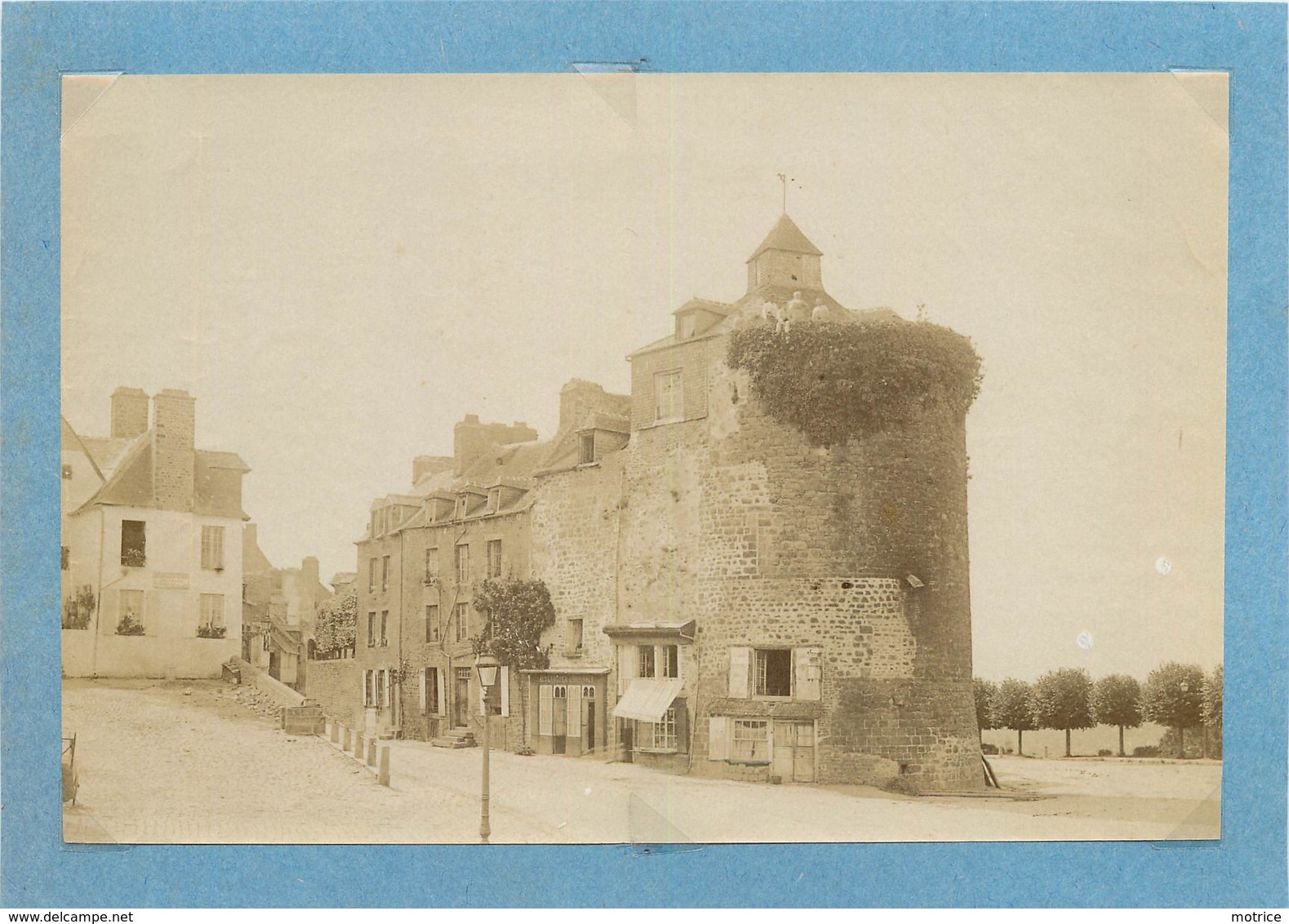 AVRANCHES (manche) -  La Vieille Tour, Photo Vers 1900 Format 17,9 Cm X 11,8cm . - Lugares