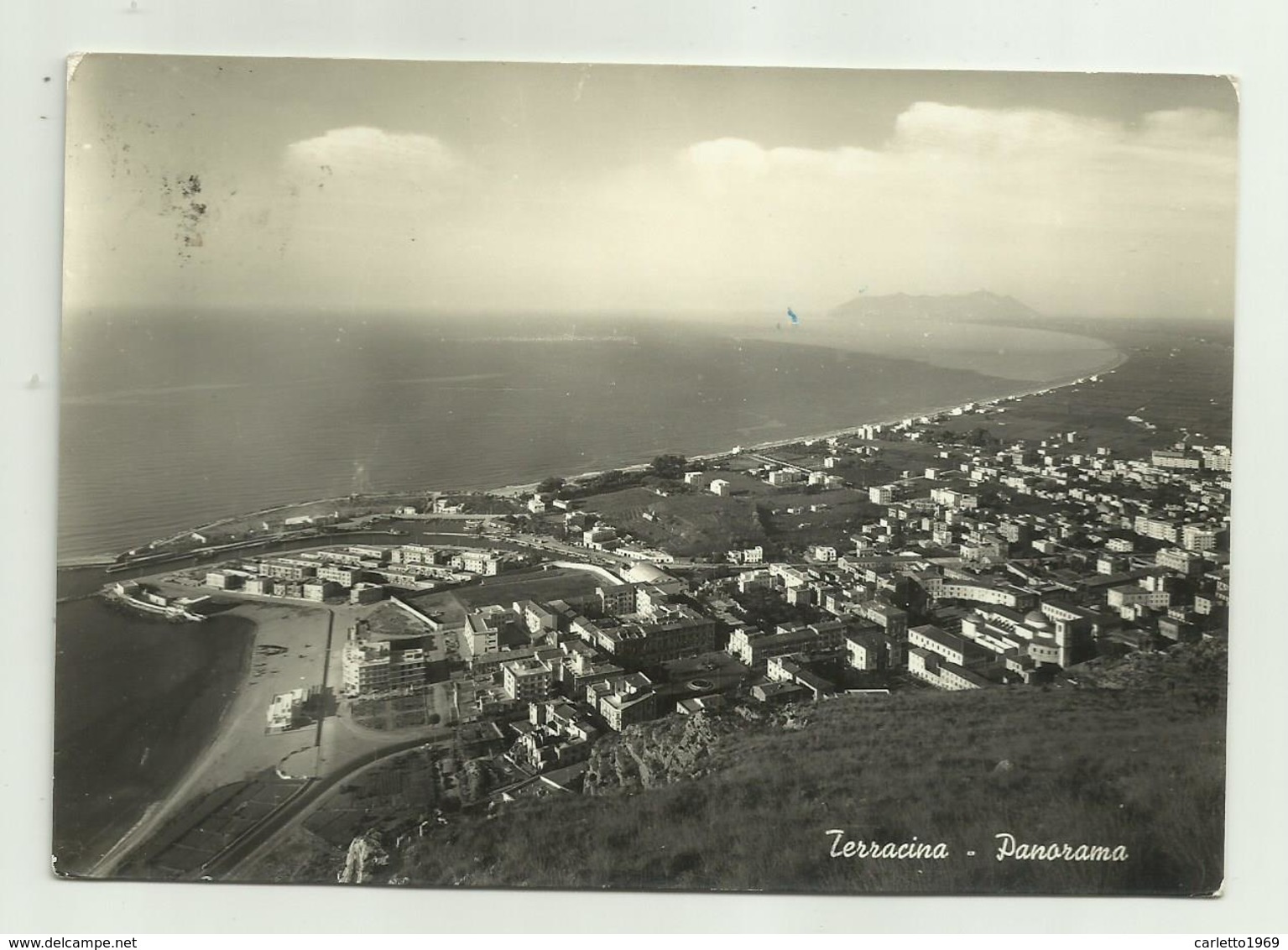 TERRACINA - PANORAMA  - VIAGGIATA FG - Latina