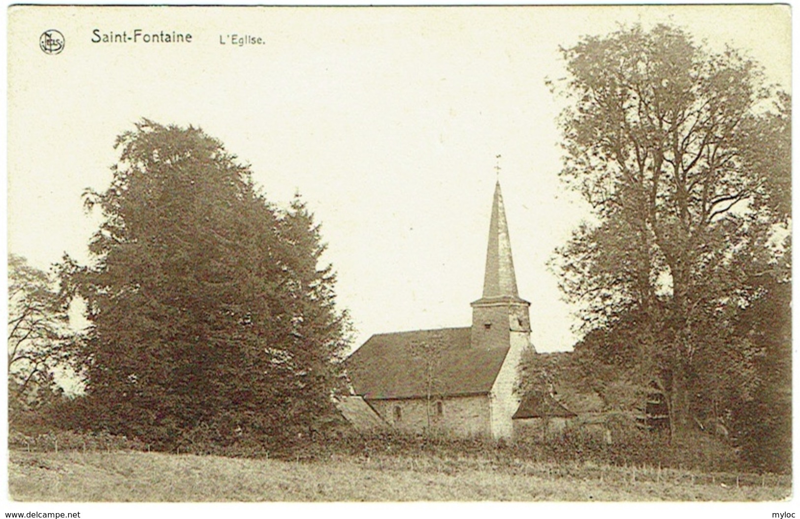 Saint-Fontaine. Eglise. - Clavier