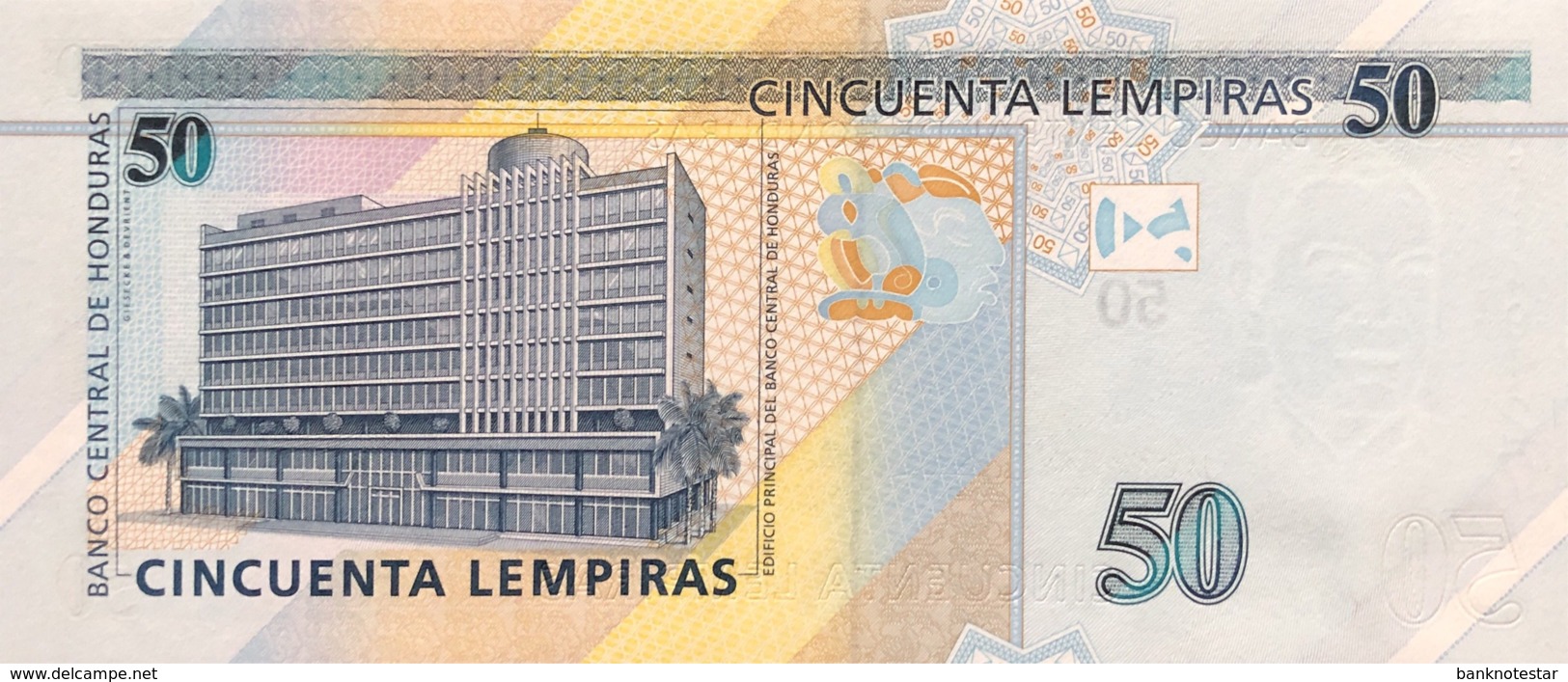 Honduras 50 Lempiras, P-94a (26.8.2004) - UNC - Honduras