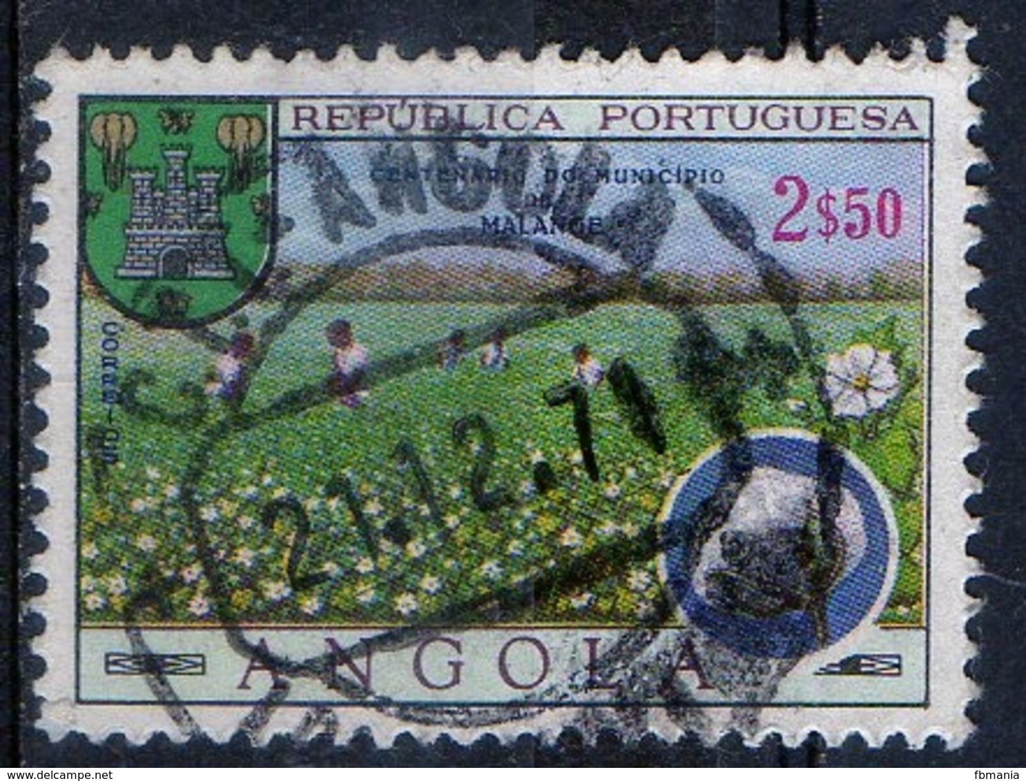 Angola 1967 - Campo Di Cottone Cotton Field  U - Angola