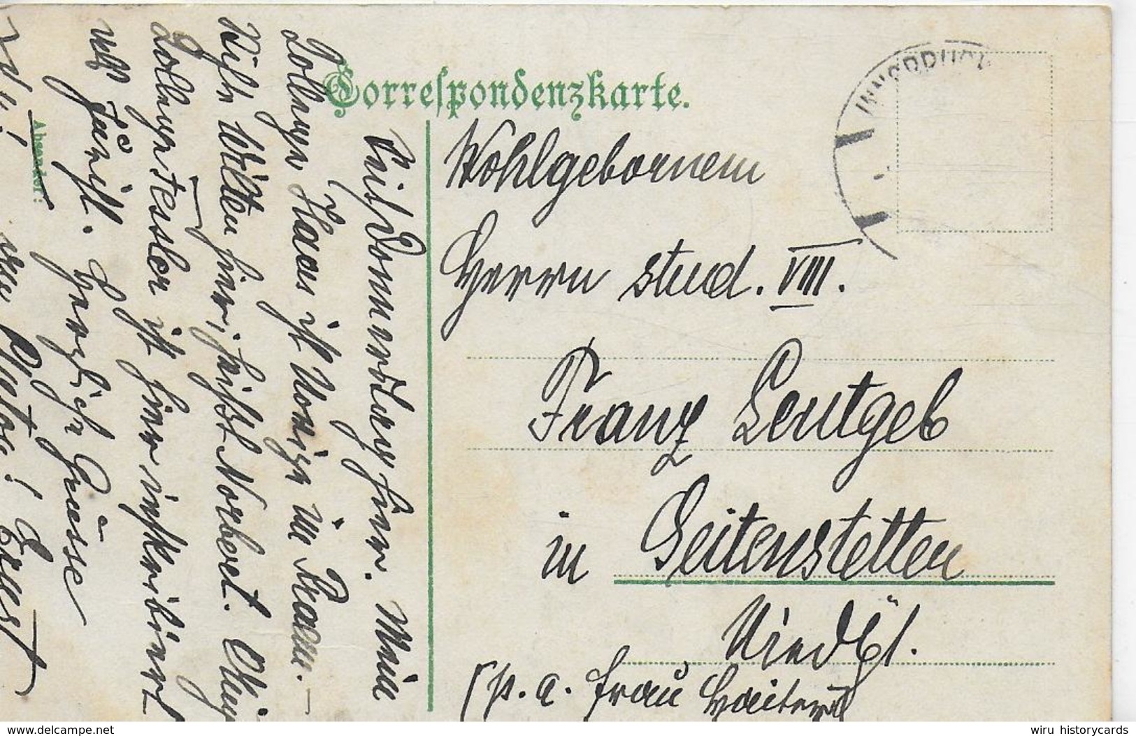 AK 0149  Innsbruck Mit Patscher Kofel - Verlag Warger Ca. Um 1910 - Innsbruck