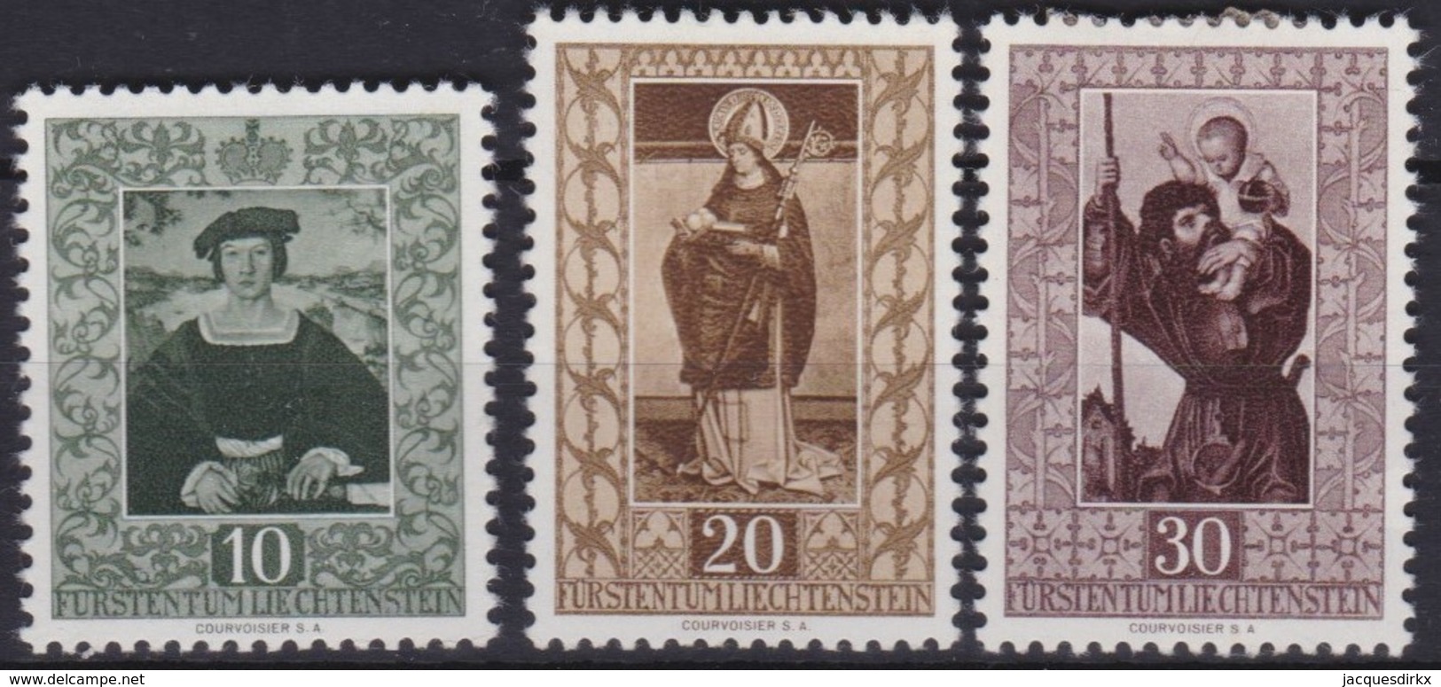 Liechtenstein   .    Yvert   .    273/275         .        *    .          Ungebraucht   .     /   .   Mint-hinged - Ungebraucht