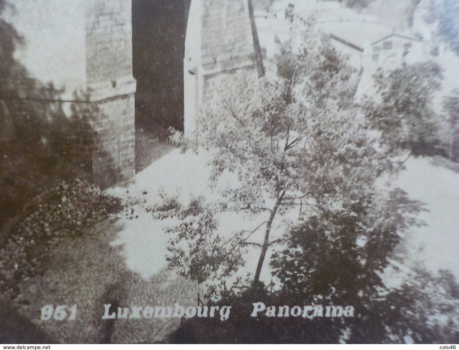 Début 1900 Lot 2 Photos Animées Stéréoscopiques Luxembourg 960 Luxemburg Mit Viadukt Attelage 851 Panorama - Photos Stéréoscopiques