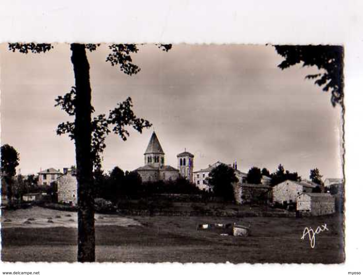 43 MONTFAUCON DU VELAY  Vue Generale De Rocoule Alt 860m, Carte Photo  Garnier Royer - Montfaucon En Velay