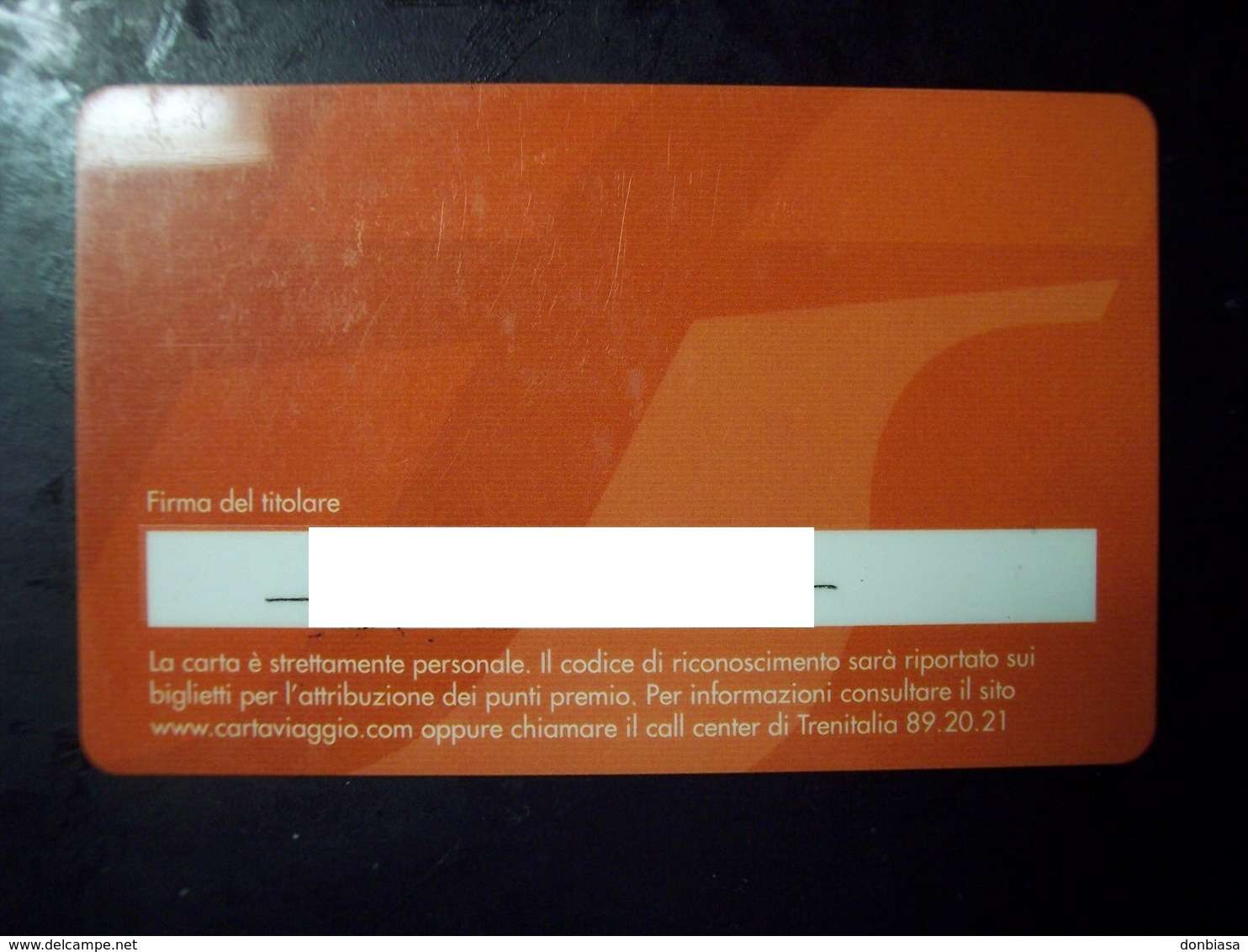 Trenitalia Cartaviaggio (trading Card, Tessera, Pubblicità, Carta Fedeltà, Gift Card, Ferrovia, Ferrovie, Treni, Train.. - Gift Cards