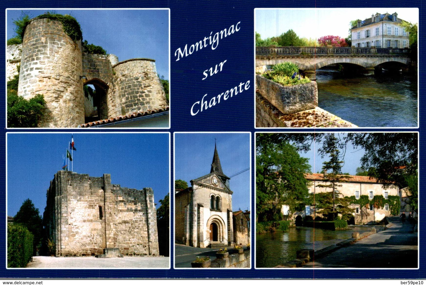 16 MONTIGNAC-SUR-CHARENTE  MULTI-VUES - Autres & Non Classés