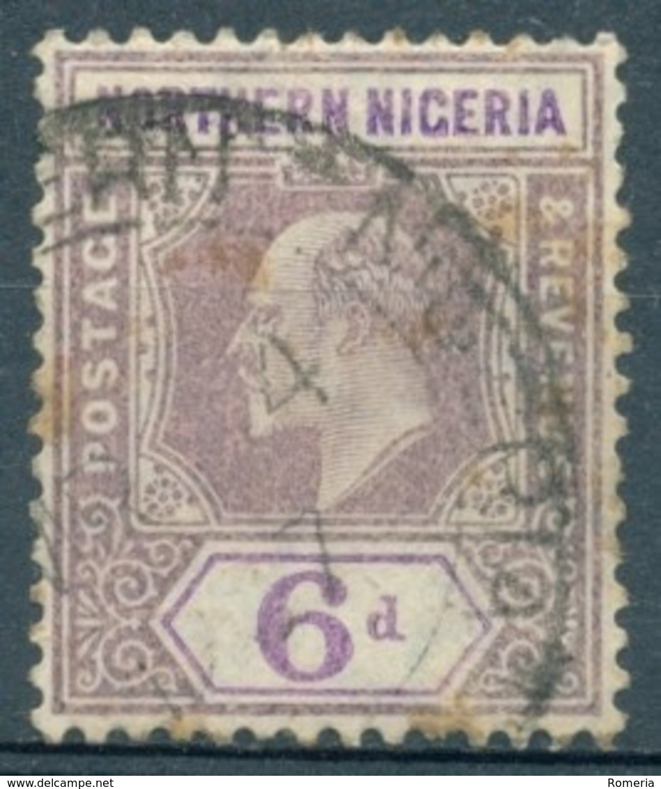 Nigéria Du Nord - 1904/1905 - Yt 24 - Série Courante Edouard VII - Oblitéré - Nigeria (...-1960)