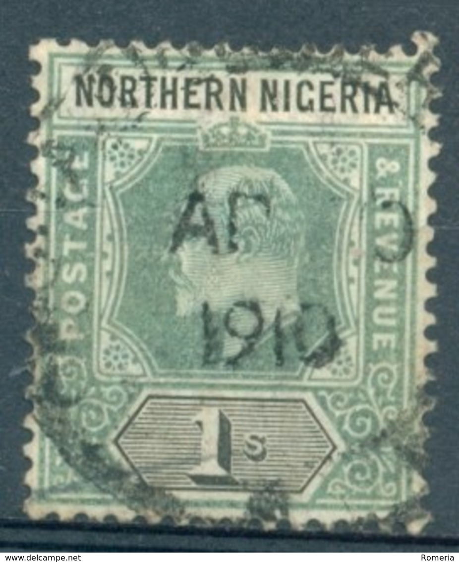 Nigéria Du Nord - 1910/1911 - Yt 25 - Série Courante Edouard VII - Oblitéré - Nigeria (...-1960)