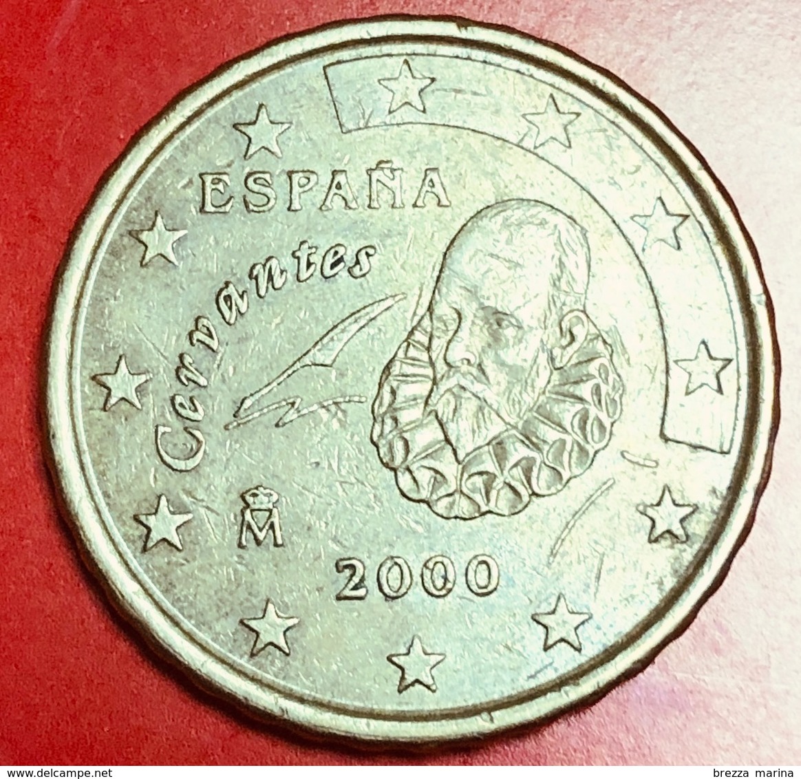 SPAGNA - 2000 - Moneta - Ritratto Di Miguel De Cervantes - Euro - 0.10 - Malta