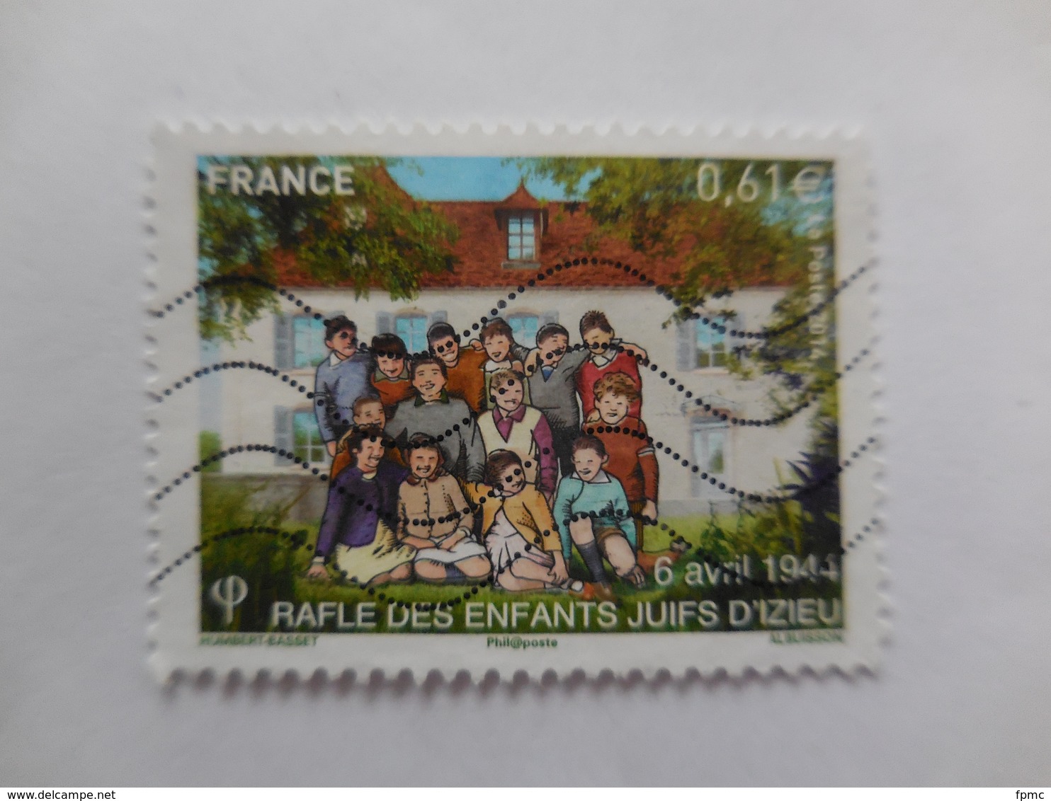 Commémoration De La Rafle Des Enfants D'IZIEU - Oblitérés