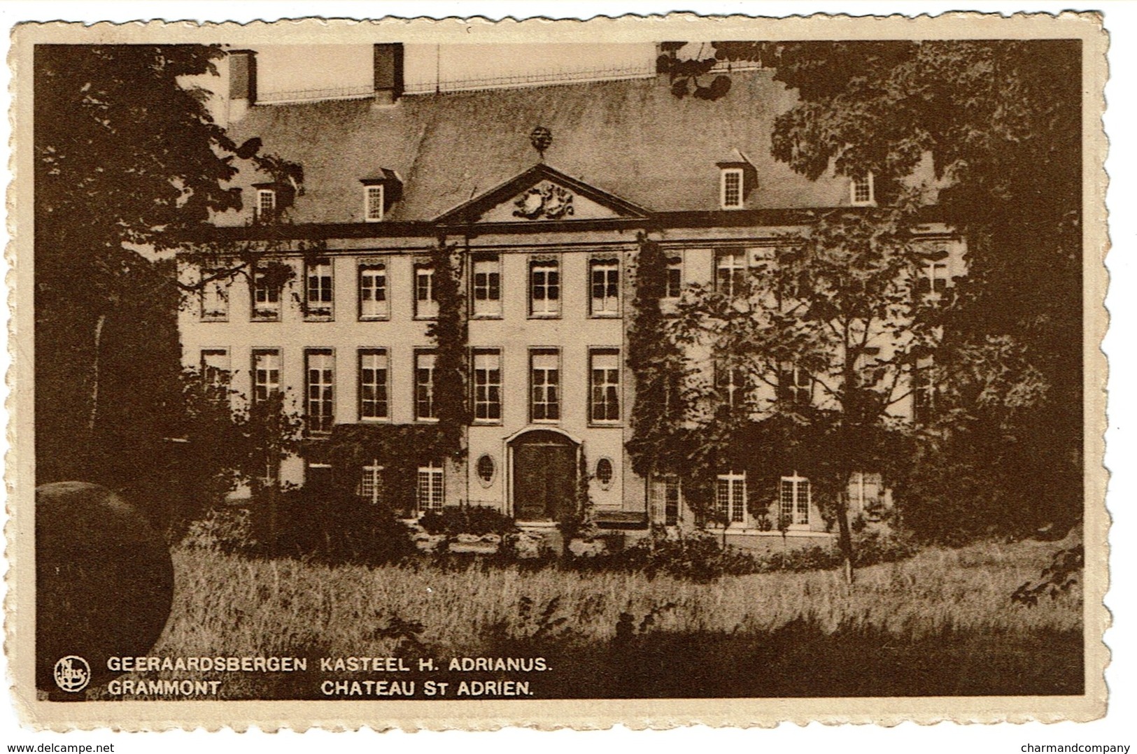 Geeraardsbergen - Kasteel H. Adrianus / Grammont Château St Adrien - Uitg. Durant-Stevens - 2 Scans - Geraardsbergen