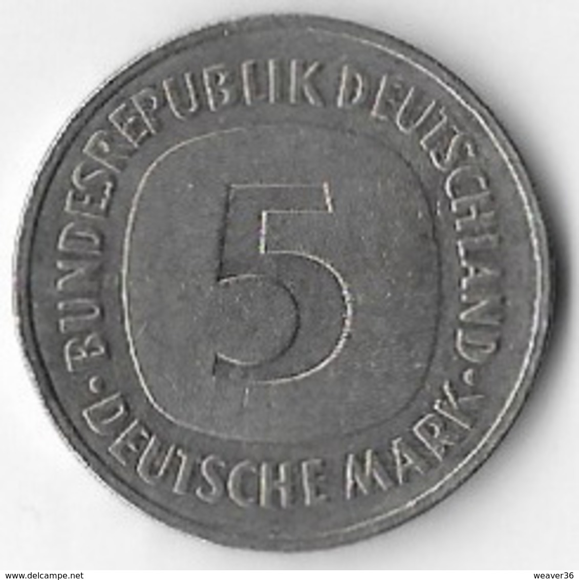 Germany Federal Republic 1984D 5 Marks [C268/1D] - 5 Mark