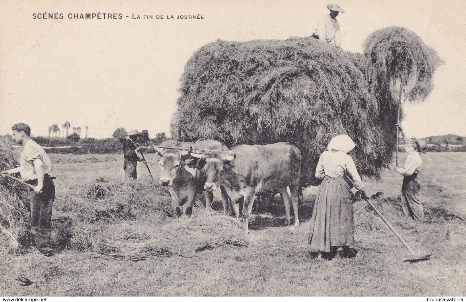 SCENES CHAMPETRES - La Fin De La Journée - Autres & Non Classés