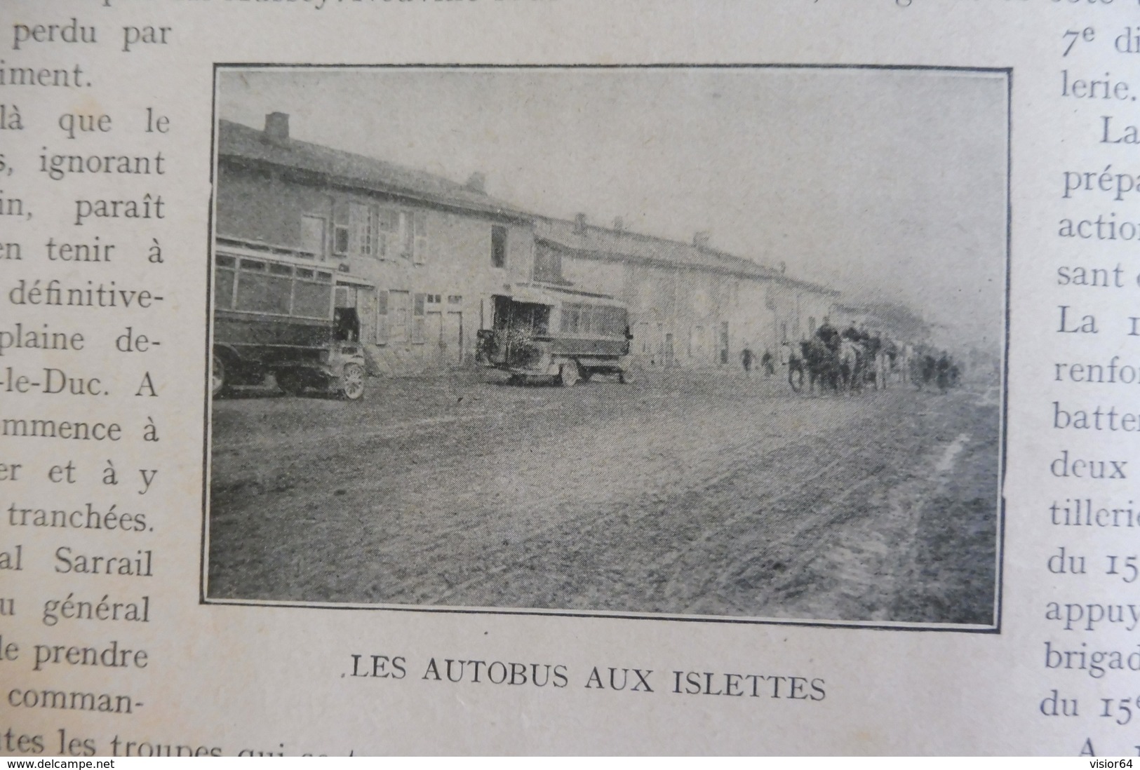 140 141-Histoire illustrée Guerre 1914-FERME DE LA  VAUX MARIE-REVIGNY-TROYON-LOUPPY LE CHATEAU-ISLETTES-CLERMONT EN ARG