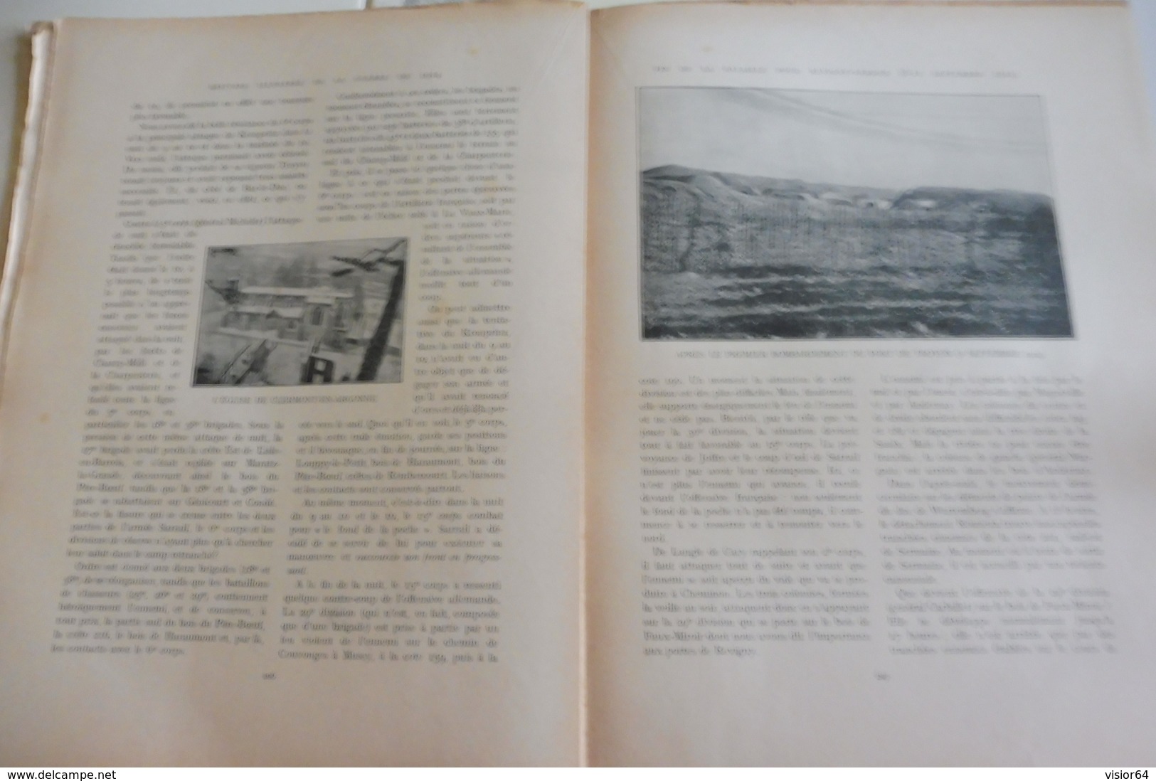 140 141-Histoire illustrée Guerre 1914-FERME DE LA  VAUX MARIE-REVIGNY-TROYON-LOUPPY LE CHATEAU-ISLETTES-CLERMONT EN ARG