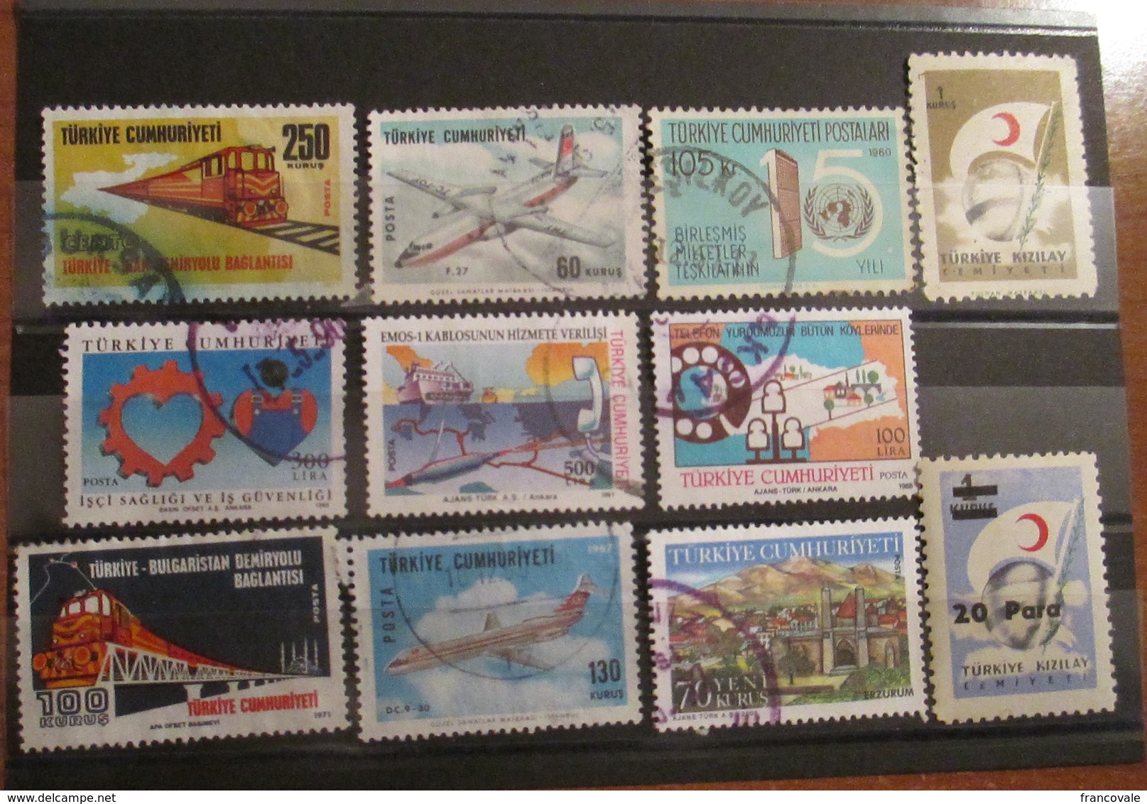 Turchia Turkey 1970 - 1989 Lot Various Stamps Used - Usati