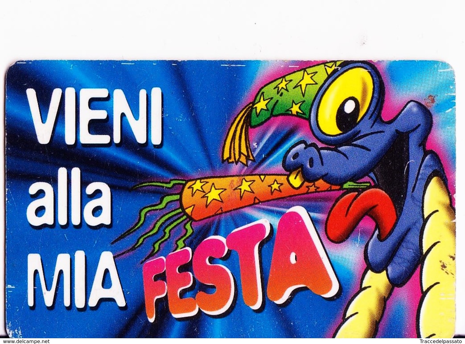 KINDER FERRERO - CARD - VIENI ALLA MIA FESTA - Altri & Non Classificati