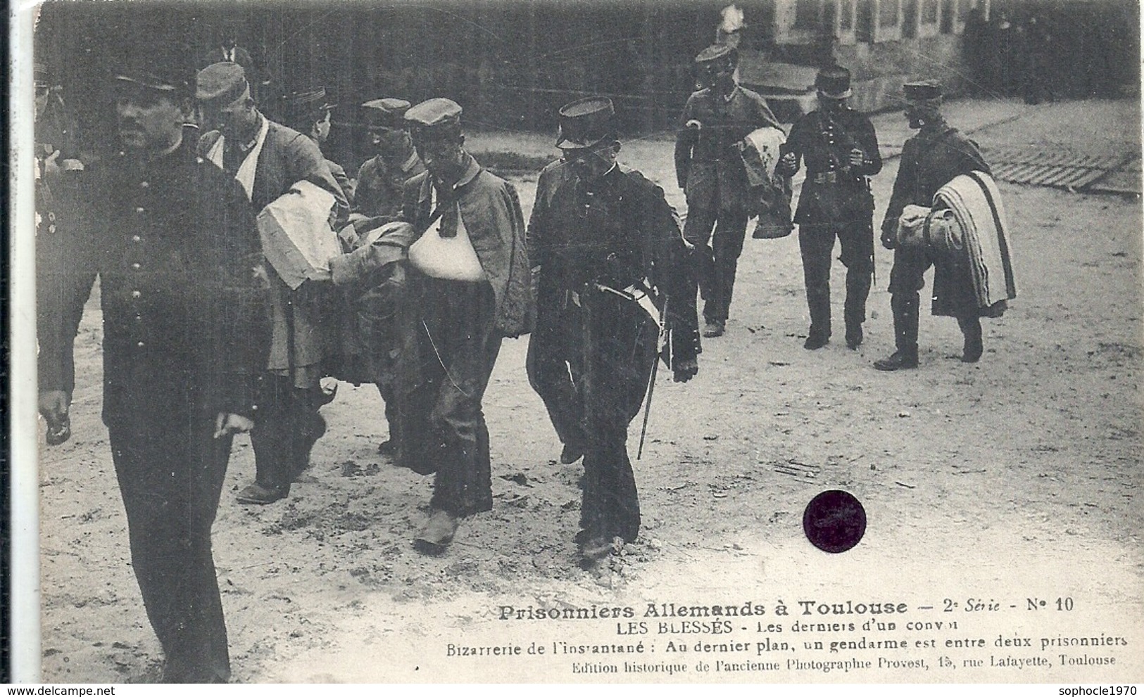2019 - HAUTE GARONNE - 31 - TOULOUSE - Prisonniers Allemands Arrivant Dans La Ville - Toulouse