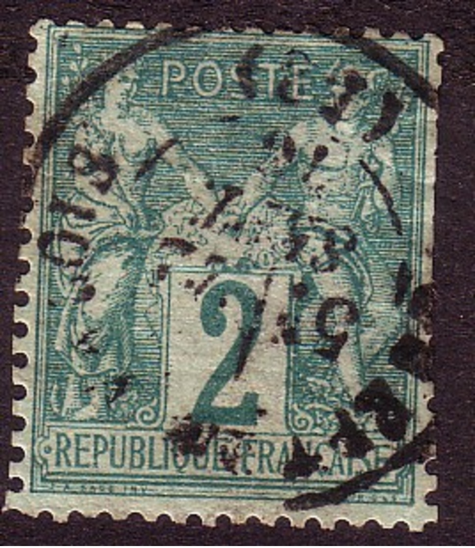 62 - 2c Vert Sage Type I - 1876-1878 Sage (Type I)