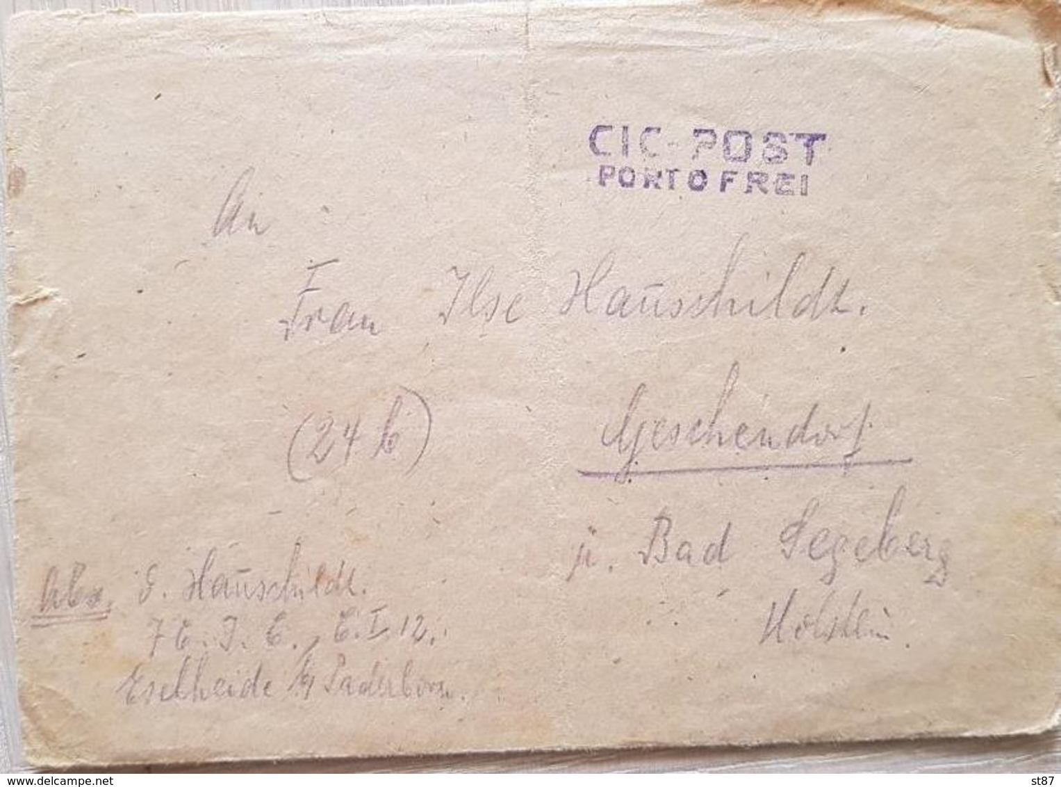 Germany CIC Post 1946 With A Letter - Other & Unclassified