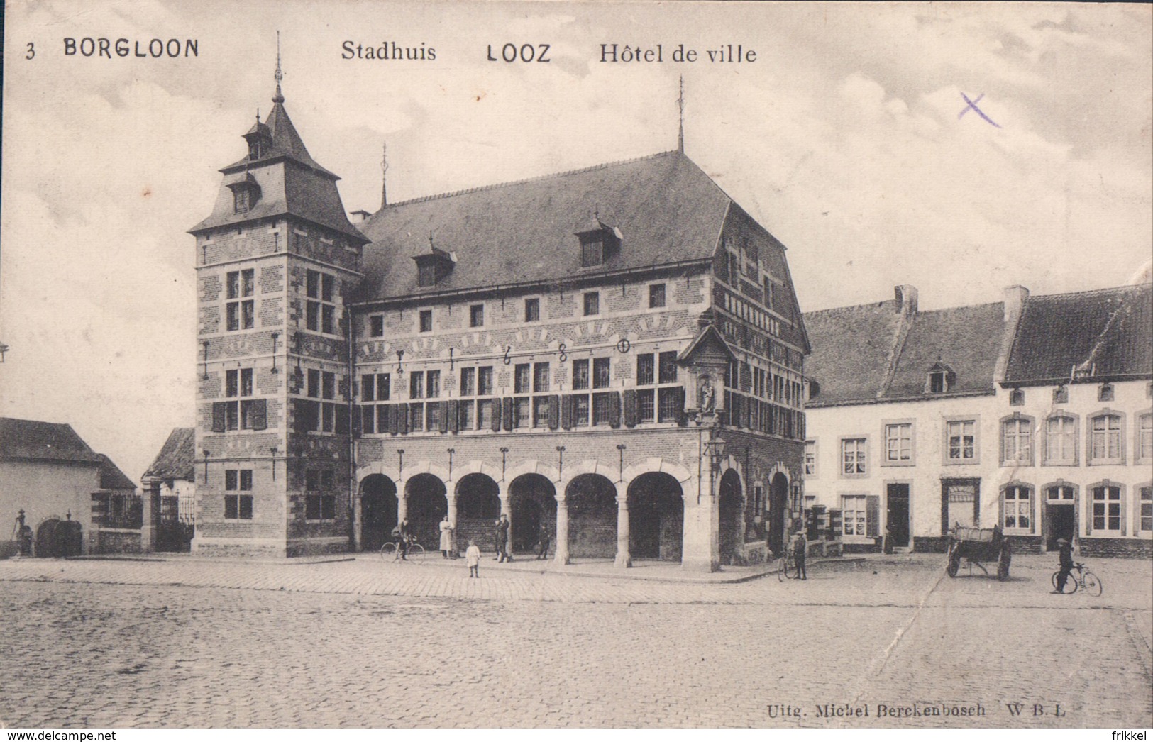 Borgloon Stadhuis Looz Hôtel De Ville - Borgloon