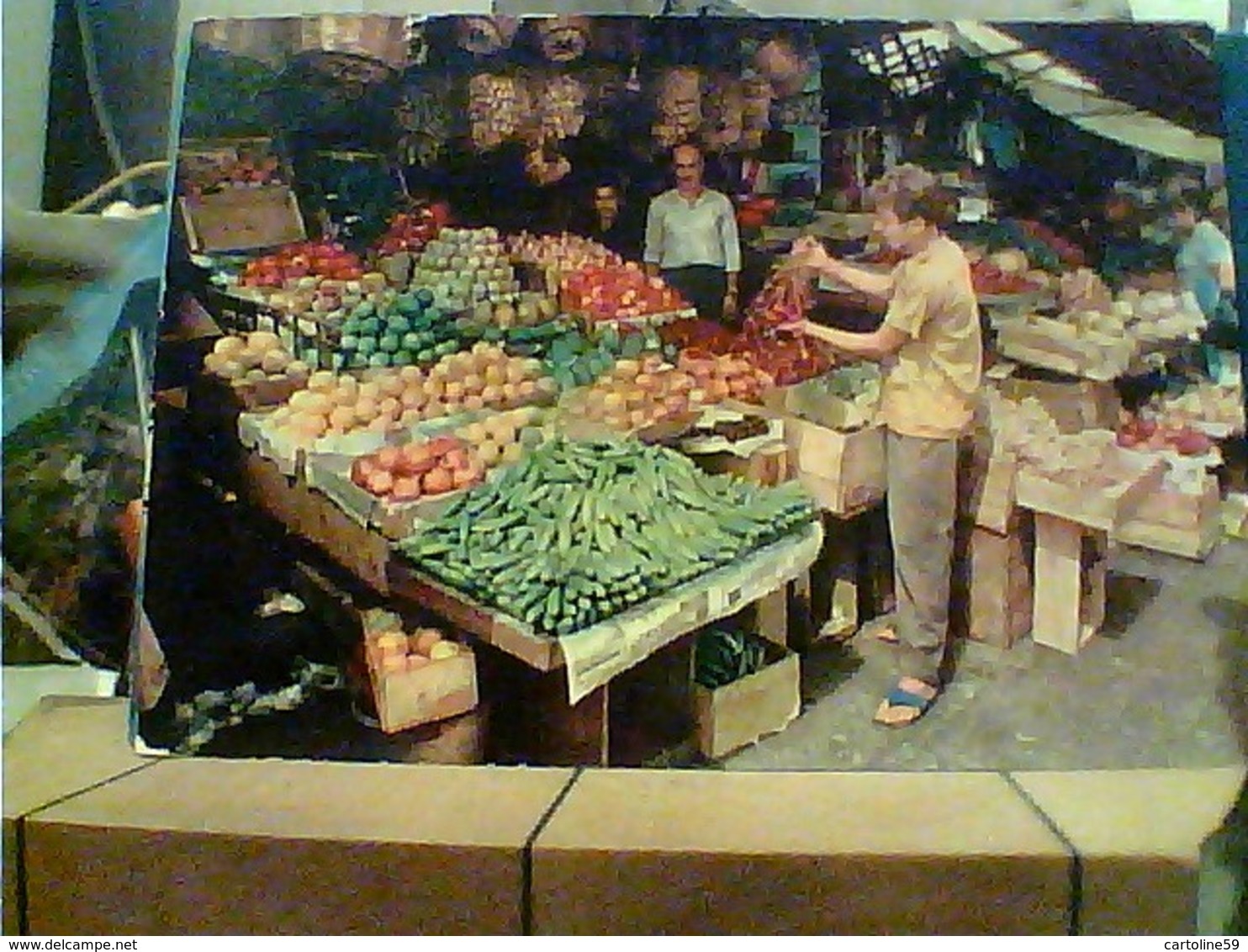 LIBANO LEBANON BEYROUTH - BEIRUT - FRUIT MARKET - MARCHE DES FRUITS   V1965 HA7704 - Liban