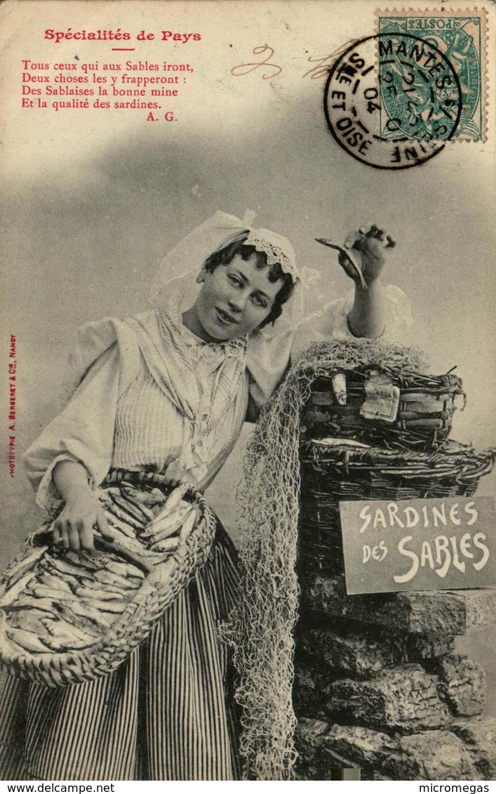 BERGERET - Spécialités Du Pays - Sardines Des Sables - Bergeret