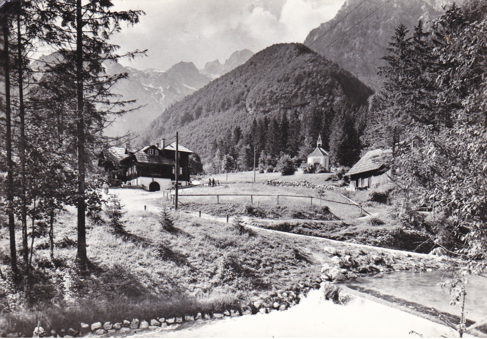 DOM NA KAMNISKI BISTRICI,SLOVENIA POSTCARD - Slovénie