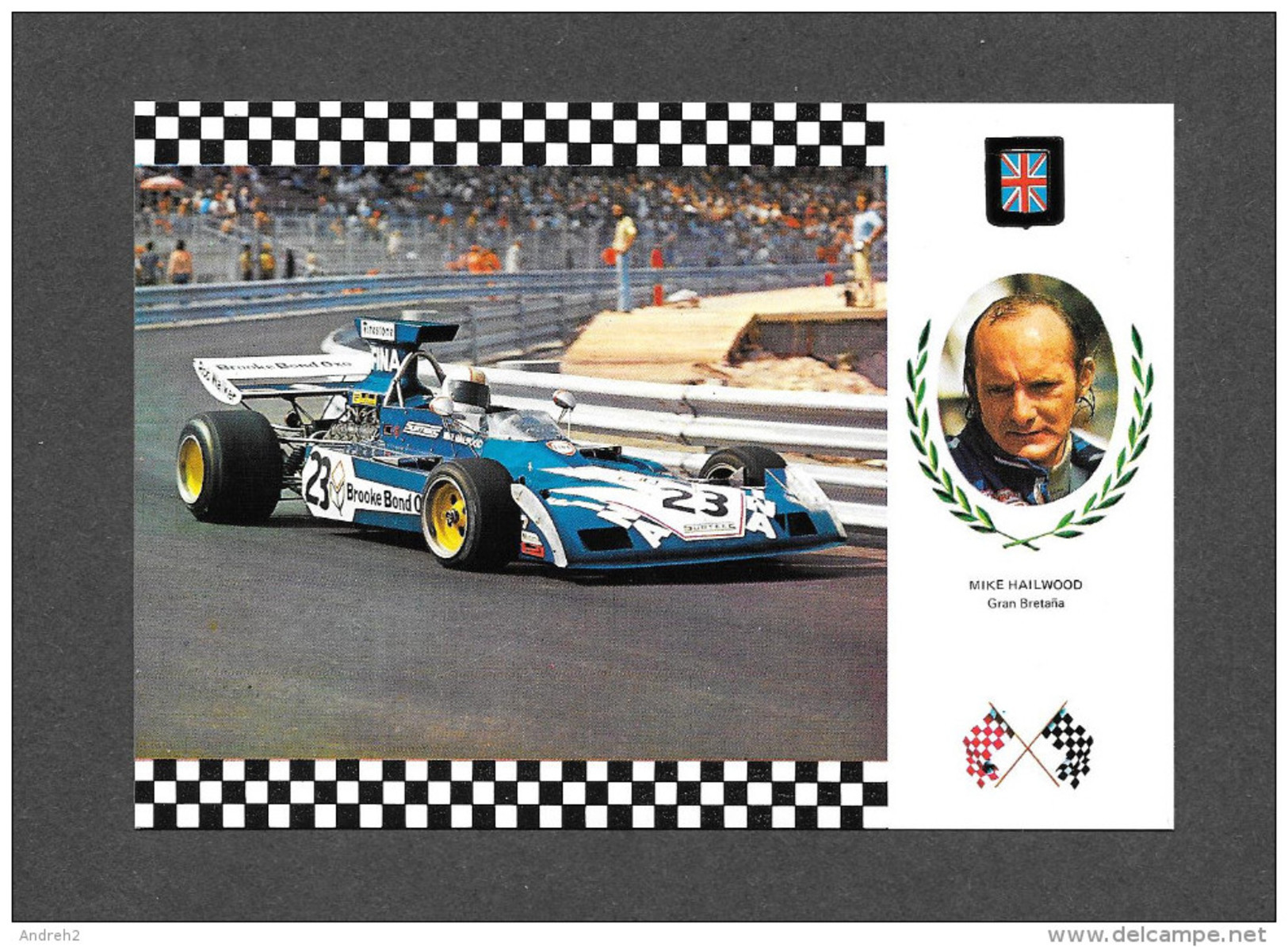 SPORTS -  SPORT AUTOMOBILE - MIKE HAILWOOD, GRAN BRETANA - GRANDE BRETAGNE - SERIE GRAN PRIX No 74 - SURTEES TS 14 A 04 - Autres & Non Classés