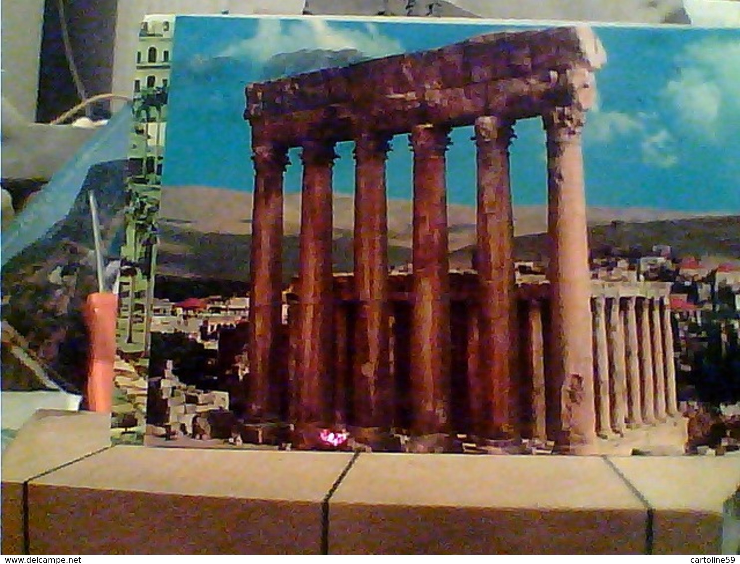 LIBANO LEBANON BAALBECK TEMPLE JUPITETER TEMPIO GIOVE  VB1966  HA7708 - Libano