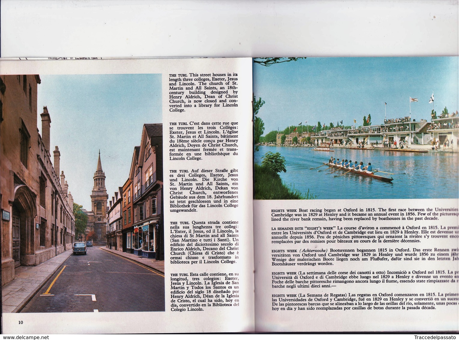 OPUSCOLO ILLUSTRATO 1973 CITY OF OXFORD - SOUVENIR BOOK - BUCH - LIVRE DE SOUVENIR - "PRIDE OF BRITAIN" - PITKIN P. - Oggetti 'Ricordo Di'