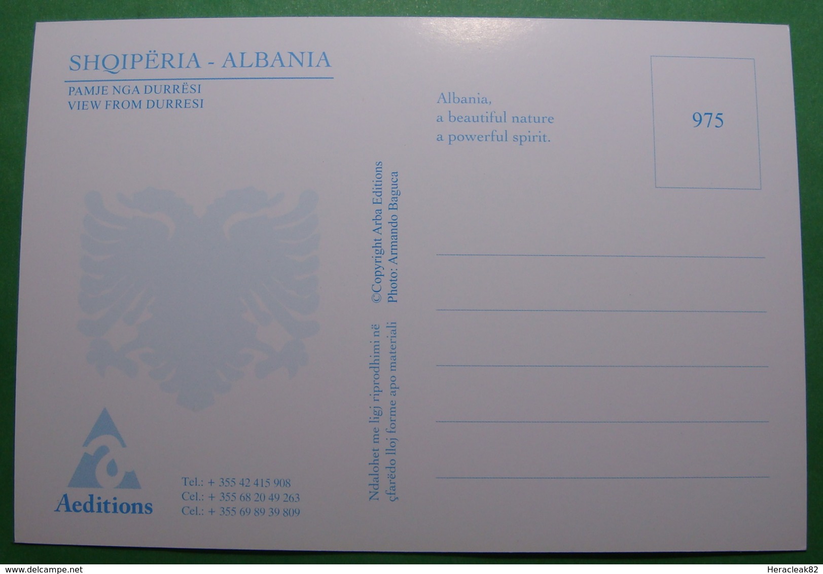 NEW Albania DURRES, View, UNUSED - Albania