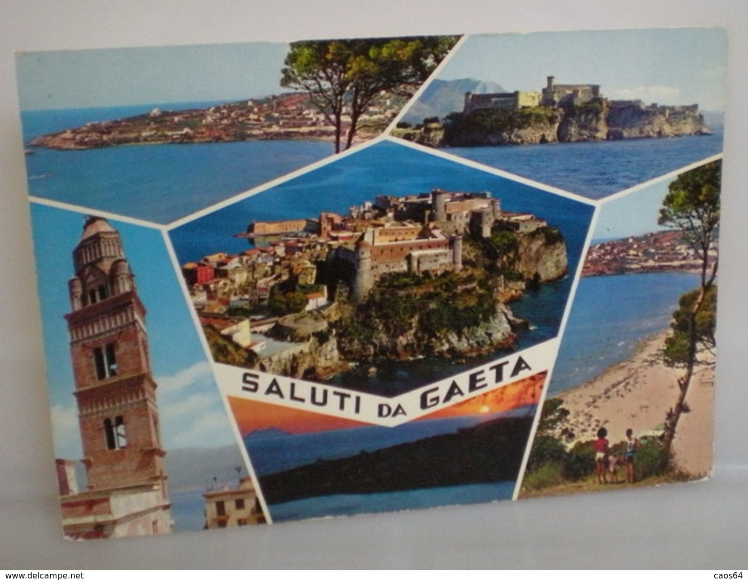 Gaeta Saluti Da Vedute (Latina)  Cartolina - Altri & Non Classificati