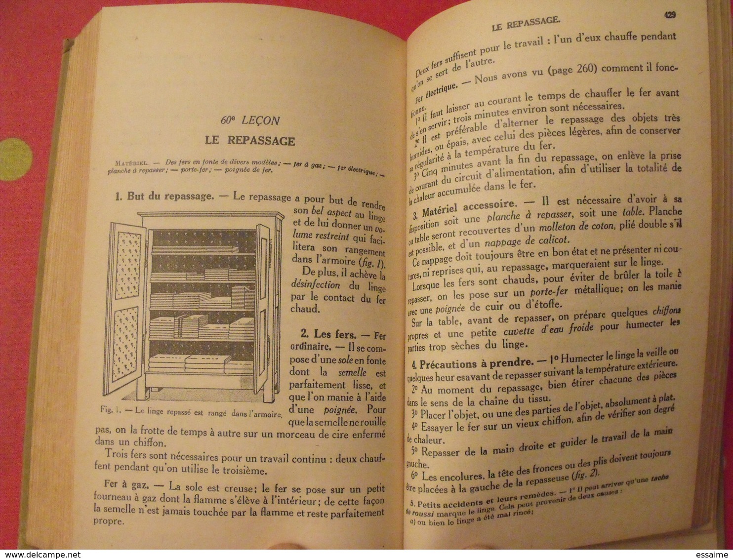 Sciences appliquées. école de filles. Chabanas & Augustin. Hachette 1949