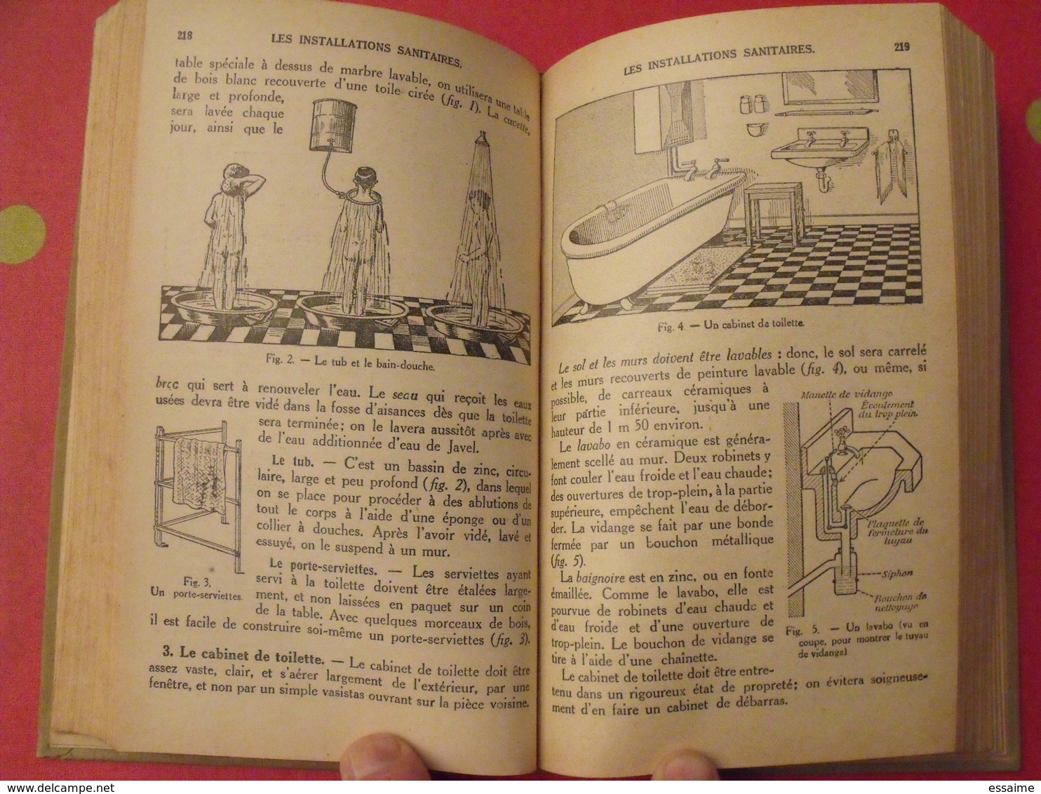 Sciences appliquées. école de filles. Chabanas & Augustin. Hachette 1949