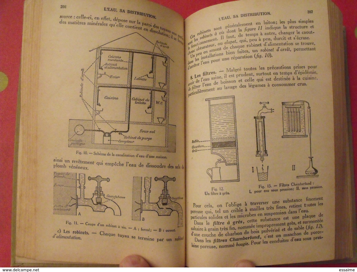 Sciences appliquées. école de filles. Chabanas & Augustin. Hachette 1949