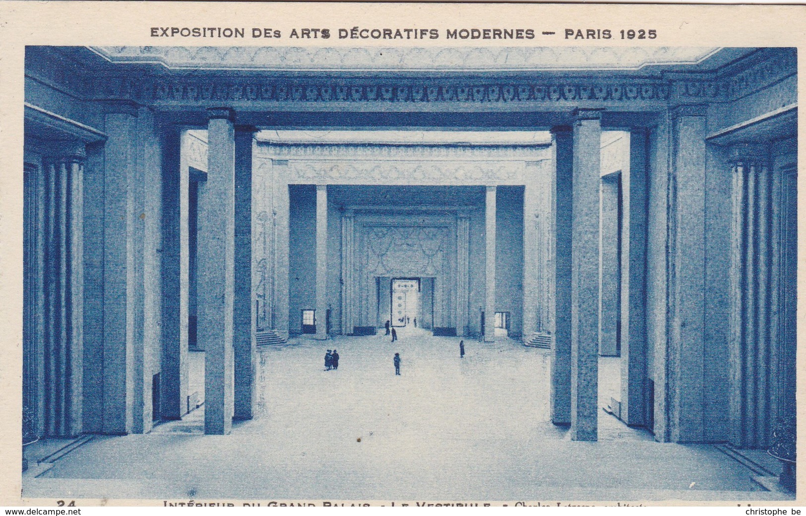 Exposition Des Arts Décoratifs Modernes Paris 1925, Interieur Du Grand Palais, Le Vestibule (pk56004) - Exposiciones