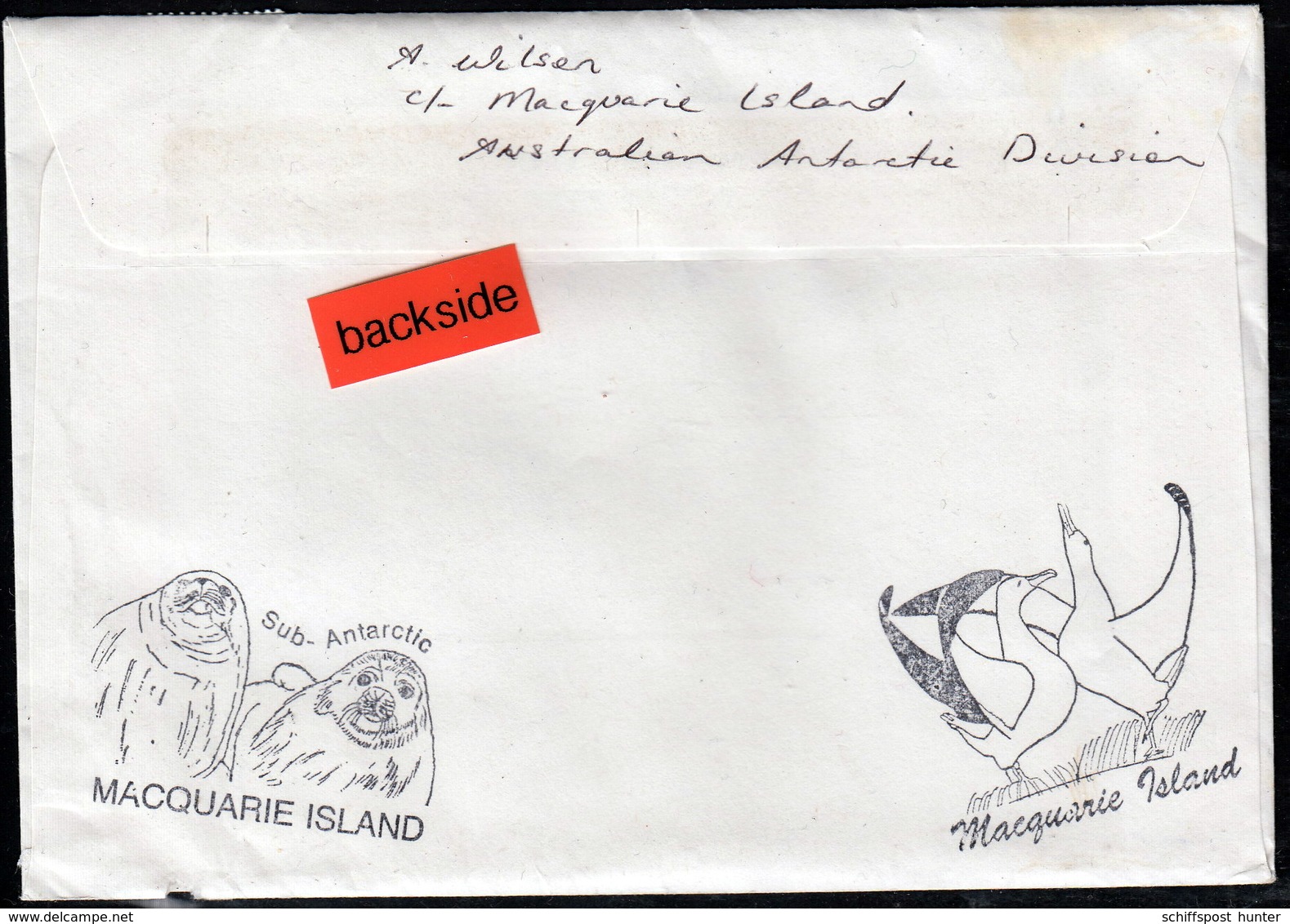 AAT, MACQUARIE 2011,Australian Antarctic Division-Cover With Letter + 3 Photos !! Look Scans !! 3.2-21 - Briefe U. Dokumente