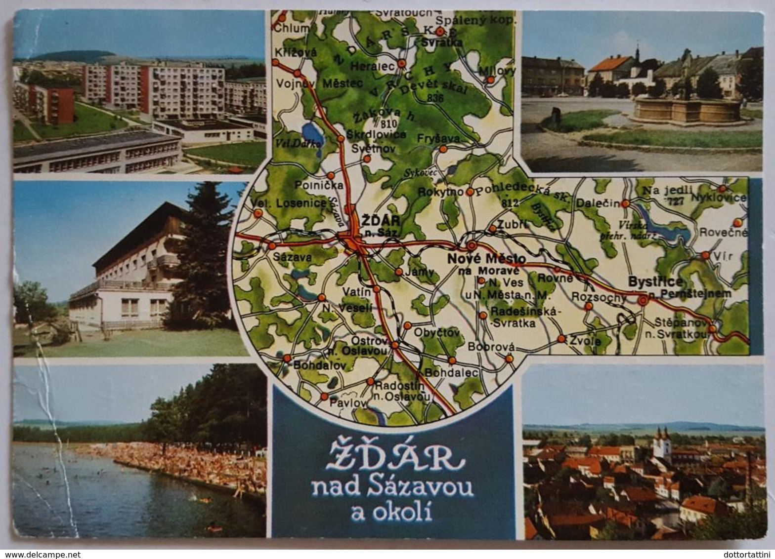 ZDAR Nad Sazavou A Okoli - Ceskoslovensko (Czech Republik) - Nove Mesto - Svratka - Hotel Manes - Velke Darko - Bystrice - República Checa