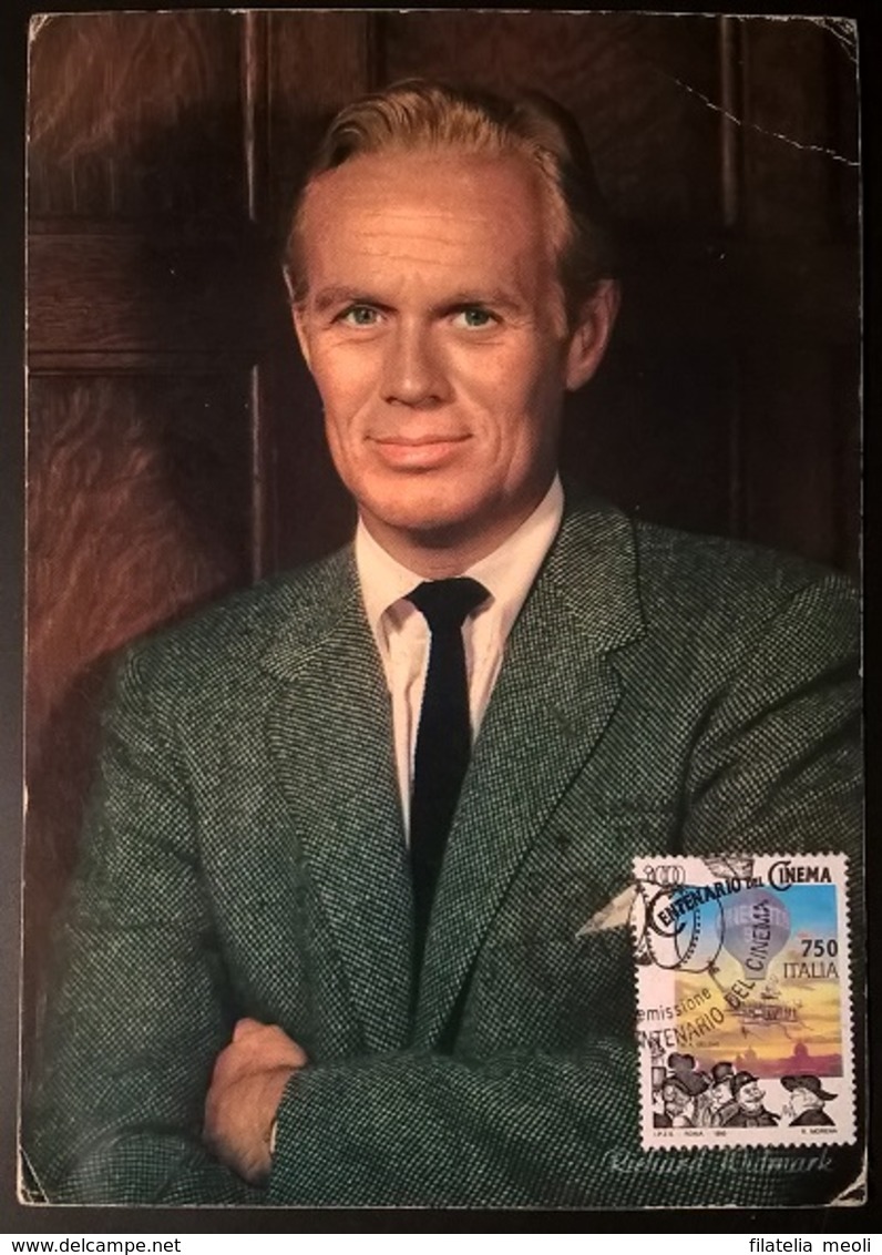 CARTOLINA RICHARD WIDMARCK - Altri & Non Classificati