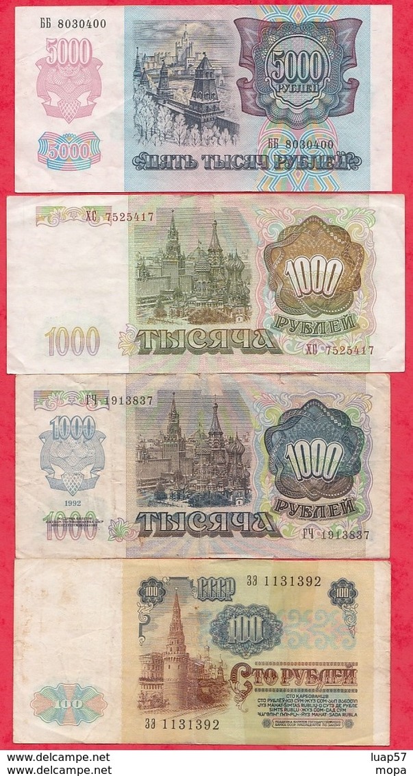 Russie 25 Billets Dans L 'état - Vrac - Billets