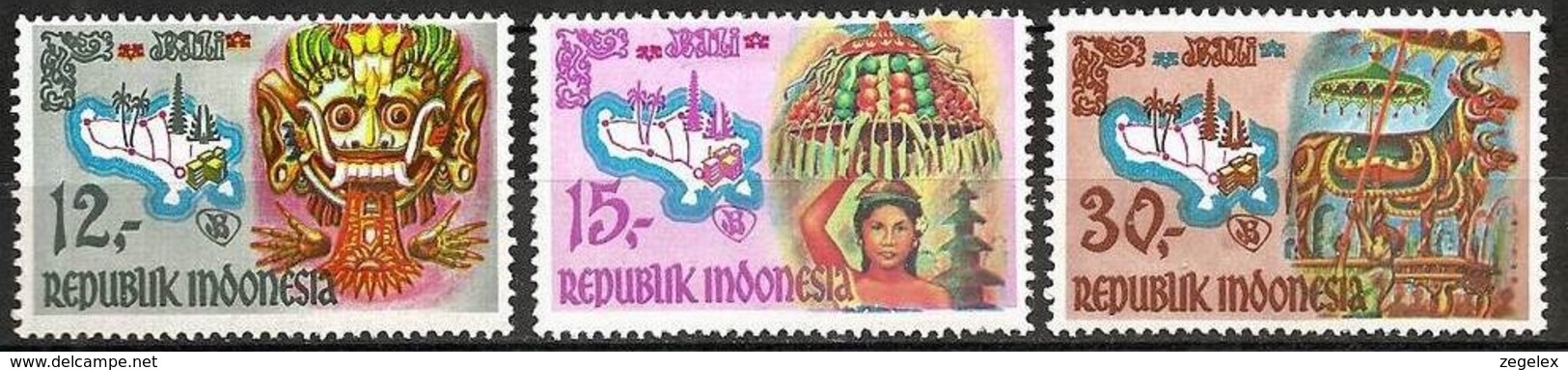 Indonesia 1969. Bali Tourism MNH**/Postfrisch, Scott 763 - Indonesië