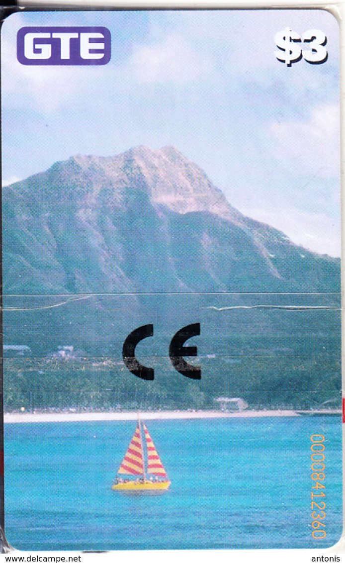 HAWAII(chip) - Surfer, Tirage 25000, 08/97, Mint - Hawaï