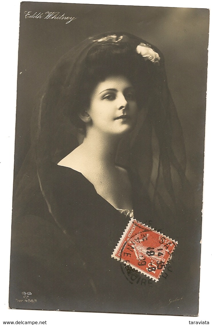 Edith WHITNEY Chanteuse Danseuse Artiste Femme U S A - Artistes