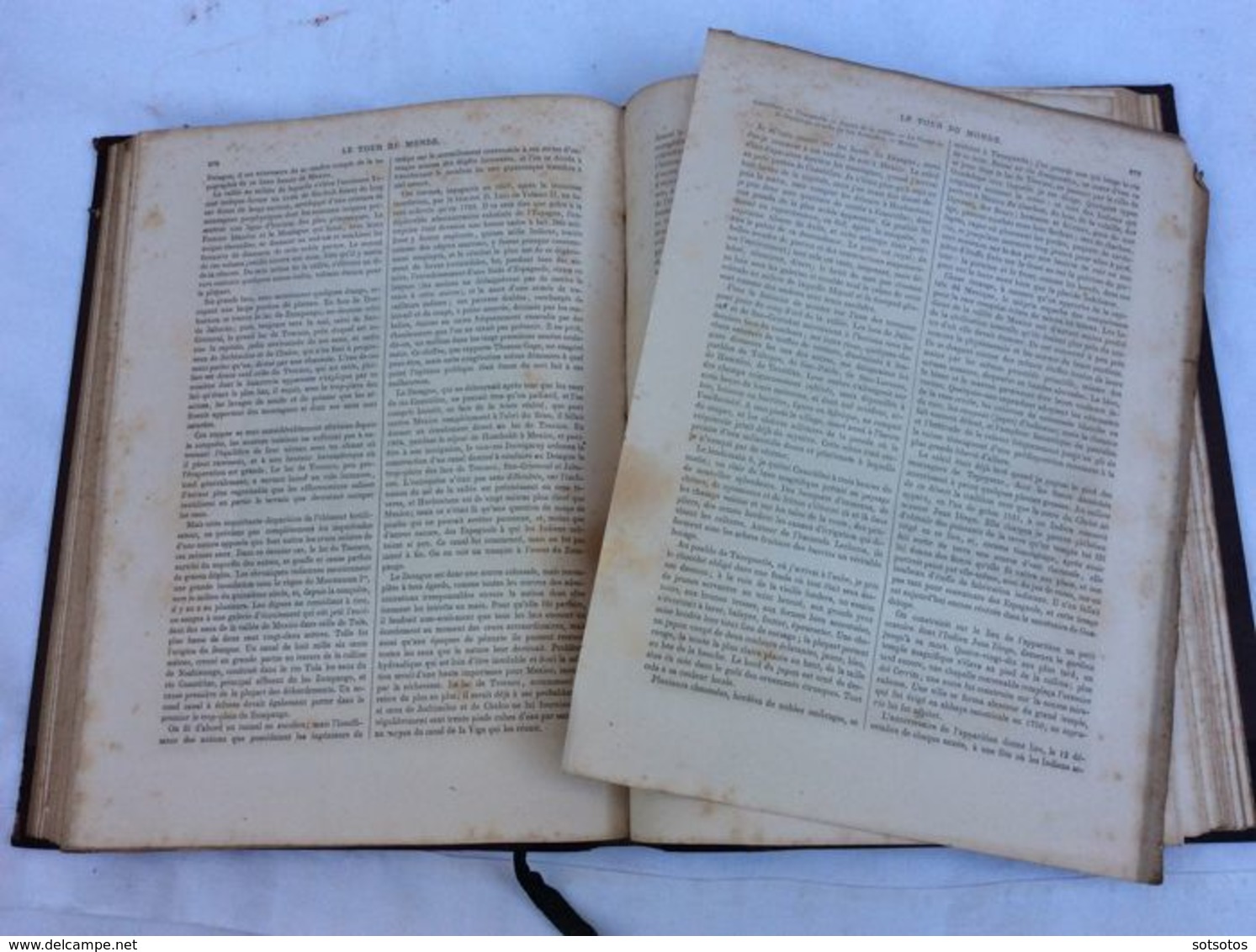 Eduard Charton - Le Tour Du Monde. Journal des Voyages - 1862 - Année complète 2 Vol.
