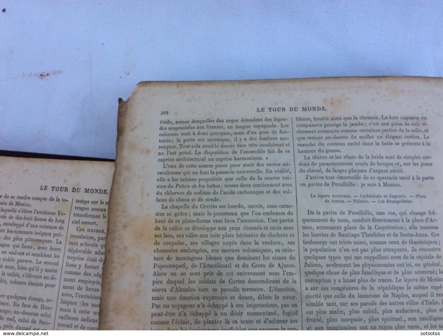 Eduard Charton - Le Tour Du Monde. Journal des Voyages - 1862 - Année complète 2 Vol.