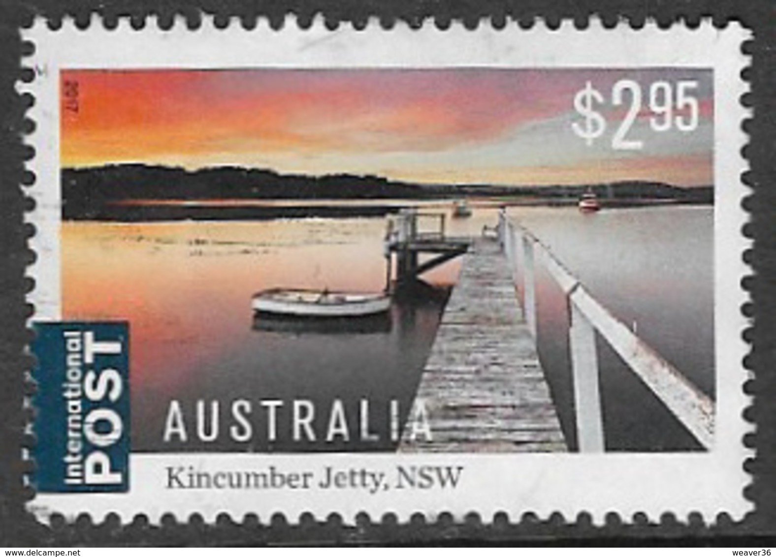 Australia 2017 Jetties $2.95 Sheet Stamp Good/fine Used [39/31911/ND] - Used Stamps