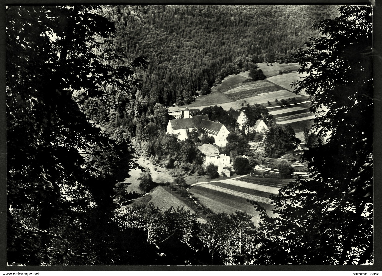 Schelklingen  -  Urspringschule über Blaubeuren  -  Ansichtskarte Ca. 1965    (9655) - Schelklingen